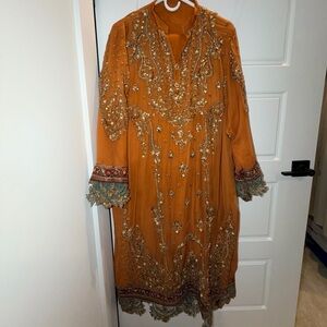 Afrozeh Fancy Chiffon Pakistani Shalawar Kameez